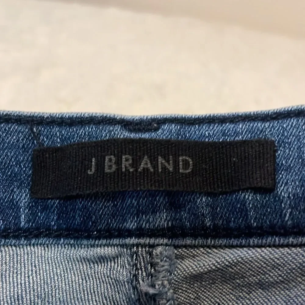 J Brand- Alana High-Rise Crop Ankle Jeans in Fix Up Destruct Wash- Size 26